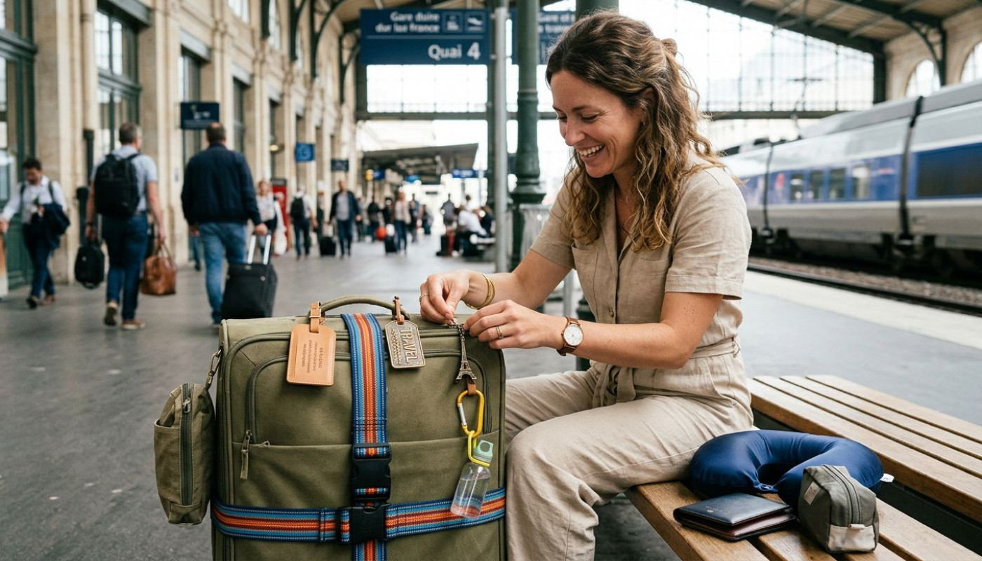 Comment les accessoires transforment un simple bagage en allié de voyage