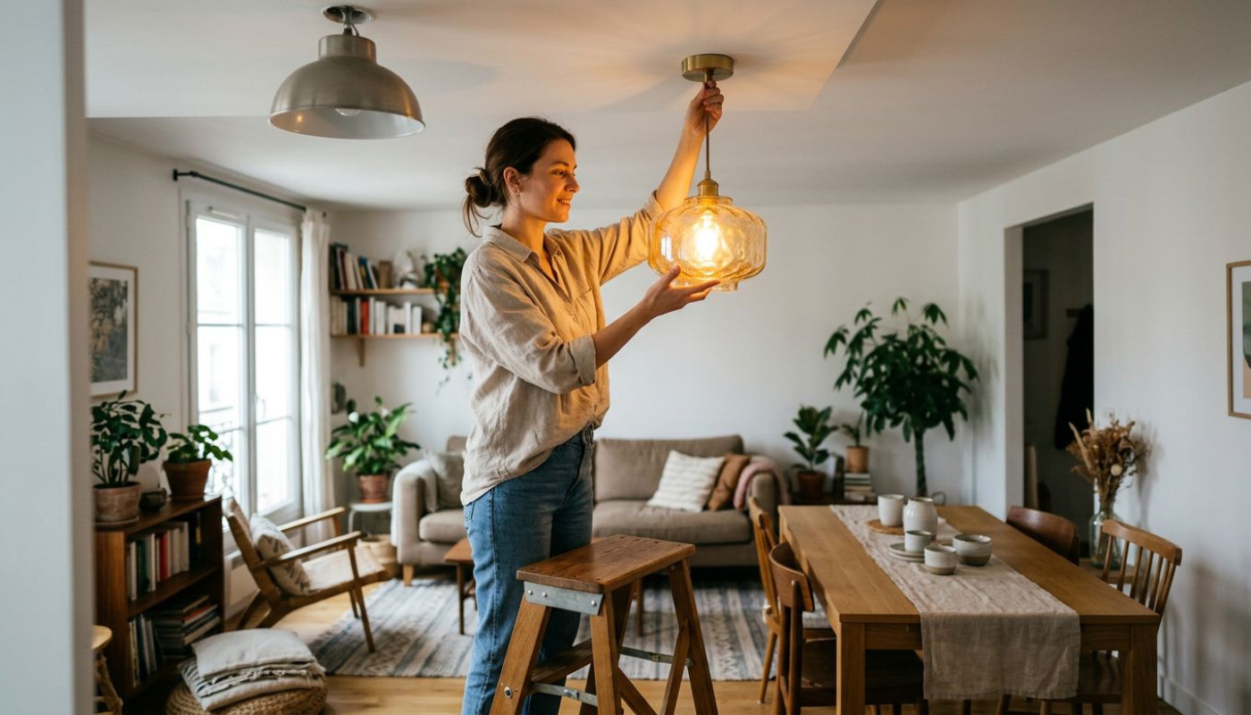 Le choix du luminaire peut-il métamorphoser un style déco en un simple geste ?